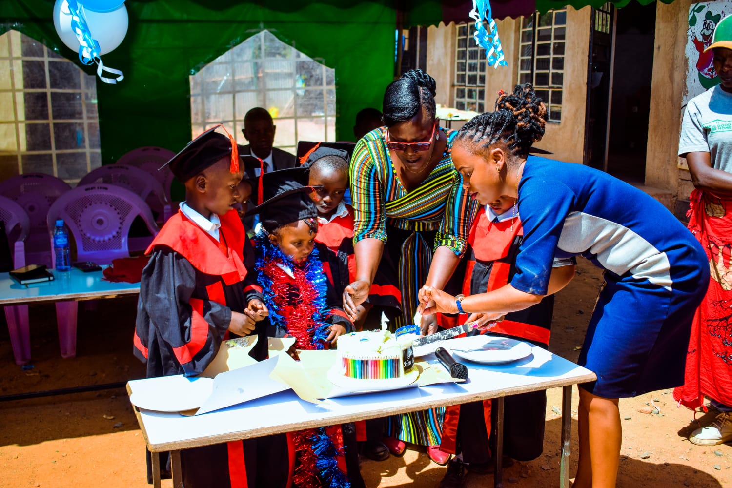Cake cutting ceremony