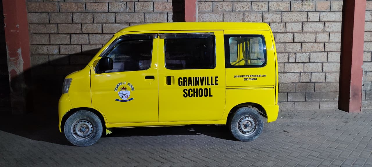 Grainville School transport van